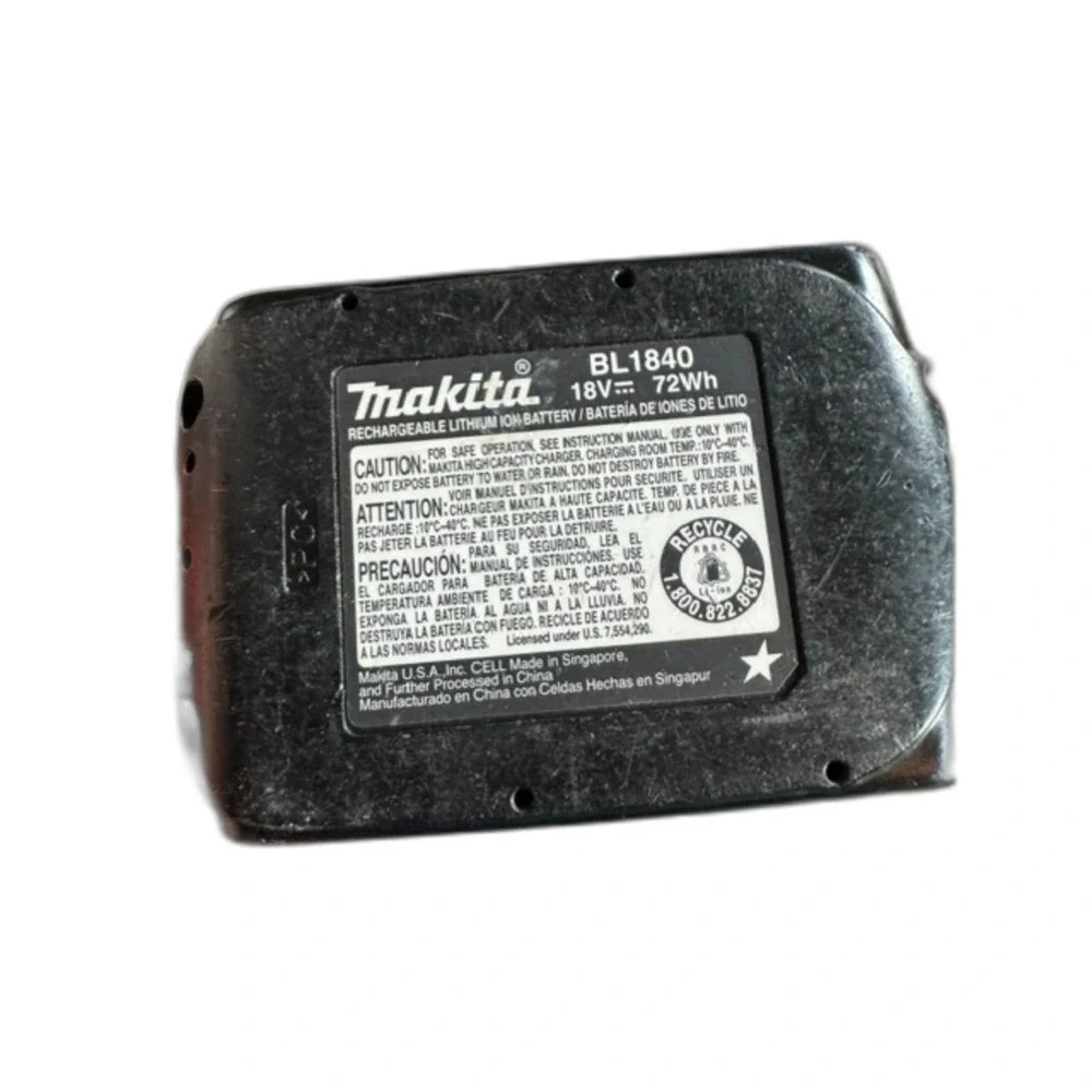 Makita BL1840 18V LTX Lithium-Ion 4Ah Battery Genuine Original *Parts *